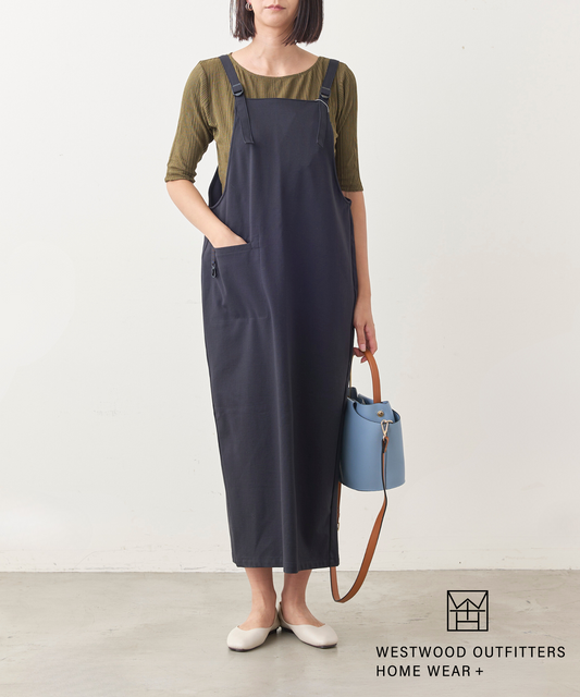 WWO きれいめポンチのエプロンワンピース(レディース・HOMEWEAR+)_8114819