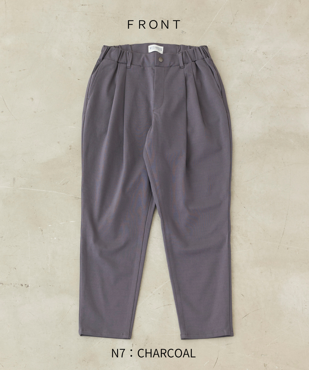 WWO きれいめムジのタックテーパードパンツ_8117123 – WESTWOOD OUTFITTERS WWO きれいめムジのタックテーパードパンツ_8117123 – WESTWOOD OUTFITTERS