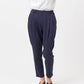あったか裏フリースニットツイルのタックテーパードパンツ(レディース・DENIWARM)_8133157